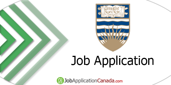 University of British Columbia Job Application