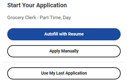 no frills job application process