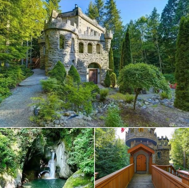 Live Like Royalty: Unique Stone Castle Home Built in 1997 Offers Character, Charm, and a Truly One-of-a-Kind Lifestyle