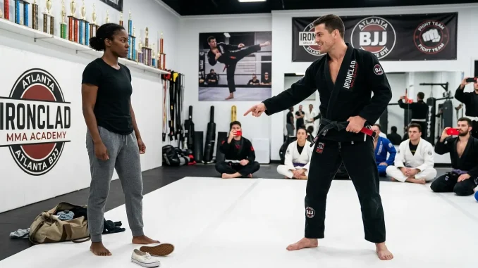 A Black Belt Challenged a Quiet Woman to Spar “For Fun”—One Move Changed the Entire Dojo