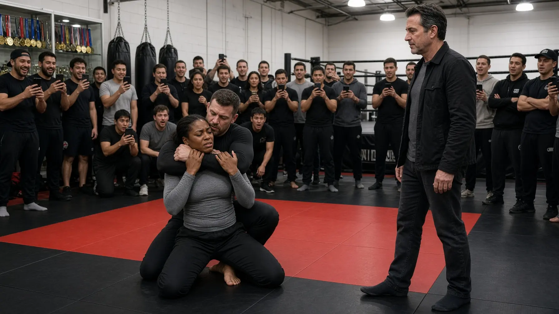 The Champion Underestimated the Quiet Newcomer—Then Their Grappling Match Took an Unexpected Turn