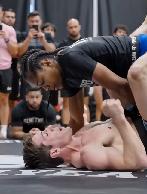 Keep Up If You Can!” the Arrogant Black Belt Told the Quiet Woman—Until Her Remarkable Technique Turned His Confidence Into Respect